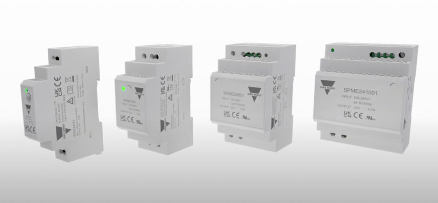 CARLO GAVAZZI LAUNCHES NEW SERIES OF COMPACT LOW-PROFILE POWER SUPPLIES